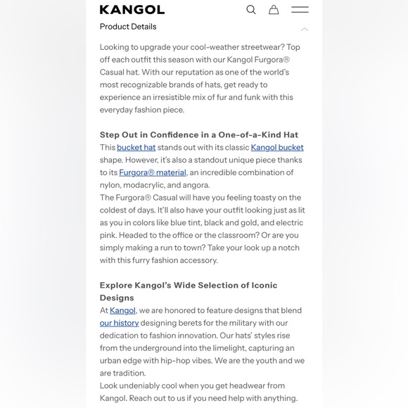 Kangol Pink Hat Size Medium - Picture 3 of 3